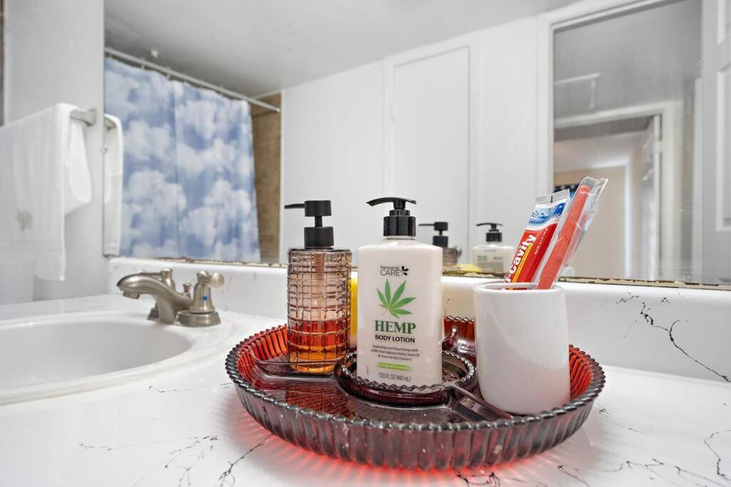 Cozy, Dedicated Workspace, Fast Wi-Fi Apartment Houston Luaran gambar